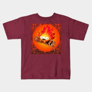 the fire and the wood, the lovely friendship Kids T-Shirt